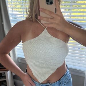 Le Lis Ivory Knit Top
